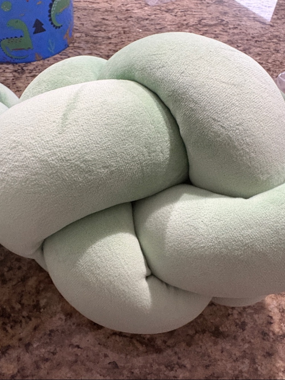 Room Essentials Light Green Knot Accent Pillow Set of 2